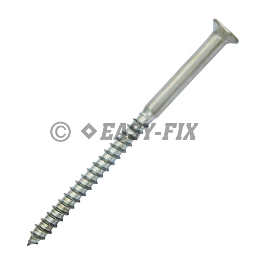 Şurub filet pt lemn cap înecat DIN 7997 Ø 7 x 85/70 PZ4 ZA