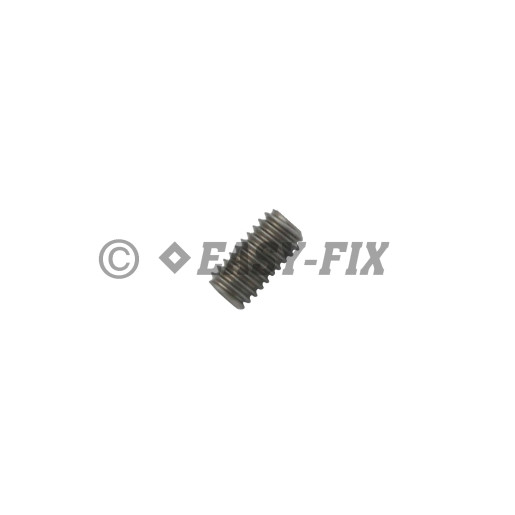 Ştift filetat cu vârf plat DIN 913 M 4x12 Inox A2 (100 buc)
