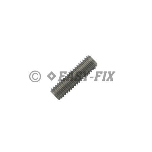 Ştift filetat cu vârf plat DIN 913 M 4x35 Inox A2 (100 buc)