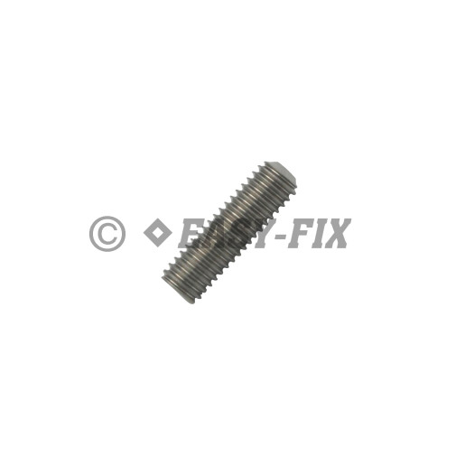 Ştift filetat cu vârf cupa DIN 916 M 5x25 Inox A2 (100 buc)