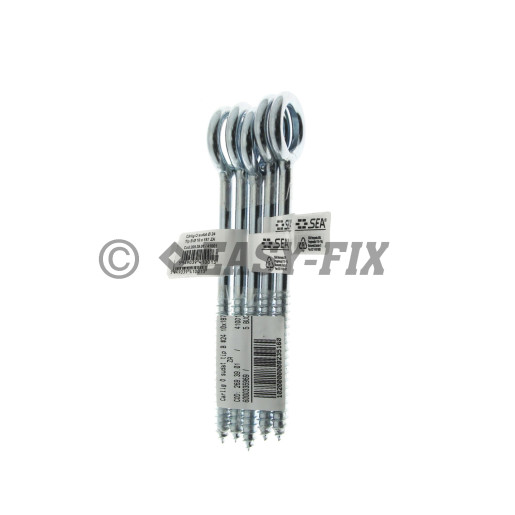Cârlig cu ochi sudat tip B Ø24 - 10x187mm - ZA