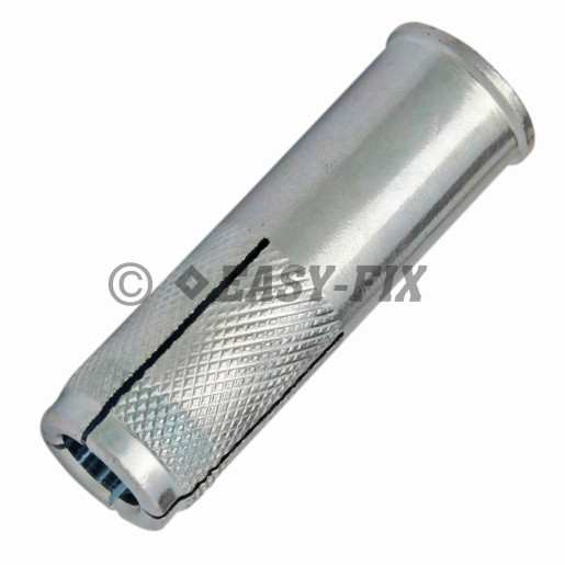 Piuliţă expandabilă cu guler Ø20mm - M16 x 65mm ZA (20 buc)