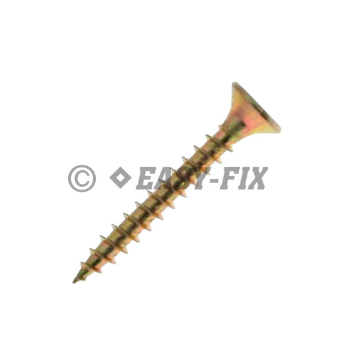 Şurub pt PAL şi lemn cap înecat 4,0x30 ZG PZ2 (1.000 buc)