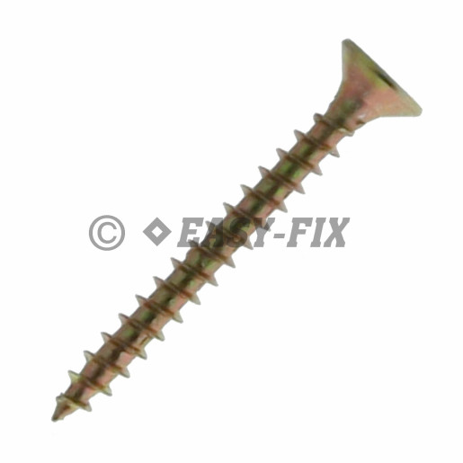 Şurub pt PAL şi lemn cap înecat 4,0x35 ZG PZ2 (1.000 buc)