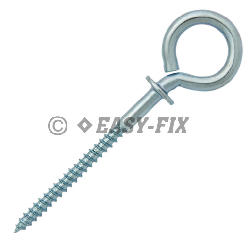 Agăţător cu guler filet pt lemn tip O - Ø5,0x115x16 ZA (50 buc)