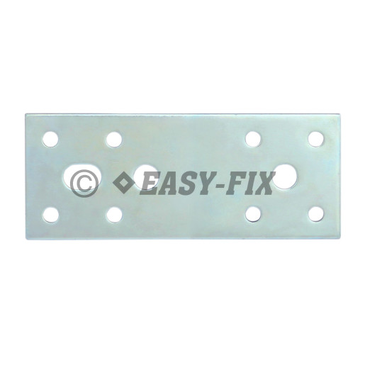 Plăcută oţel cu găuri tip I 100x40x2 mm ZA