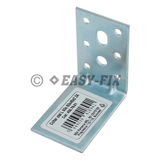 Colţar oţel tip L  60x 60x 40x2 mm ZA