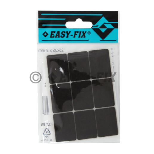 Protecţie pâslă  25x35x3mm Maro