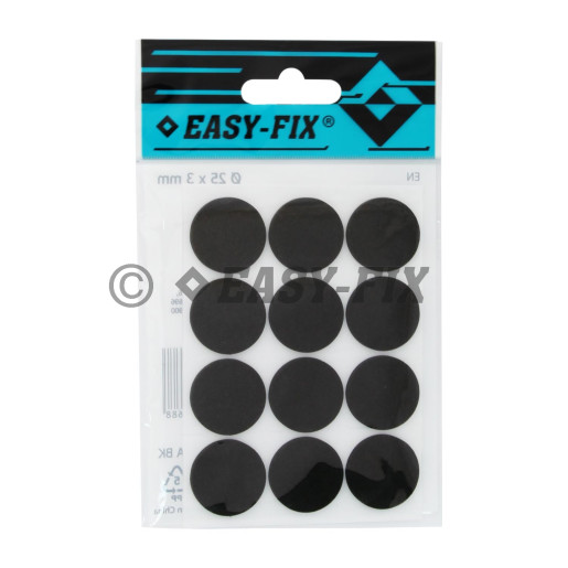 Protecţie EVA Ø 25x3mm Neagră