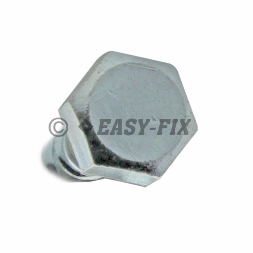 Şurub pt lemn cap hexagonal DIN 571 - 12,0x 70/55 ZA (50 buc)