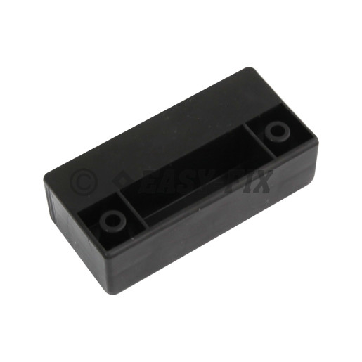 Picior plastic 83x40mm H23mm - Negru (4 buc)