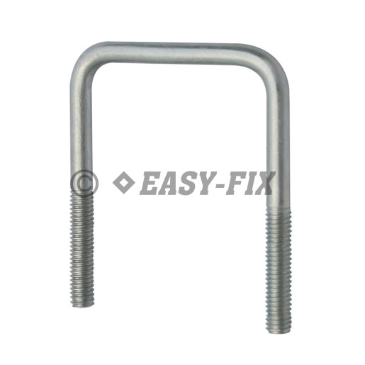 Şurub colier tip U pătrat; M 6x 65/60/25mm - ZA