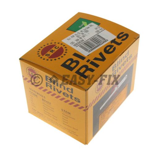 Nituri POP standard Al/Oţel - Ø 3,2x10,0 mm RAL 3011 -SRC (1.000 buc)