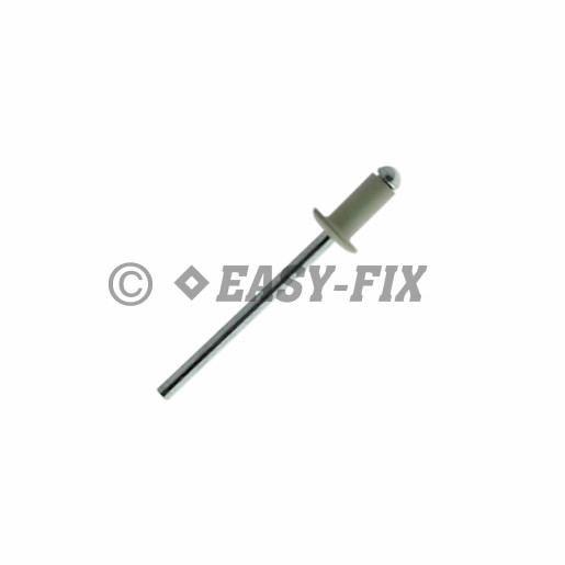 Nituri POP standard Al/Oţel -Ø 4,0x 8 mm RAL 9002-Alb Gri (1.000 buc)