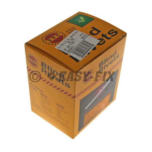 Nituri POP standard Al/Oţel -Ø 4,0x 8 mm RAL 5010-Albastru (1.000 buc)