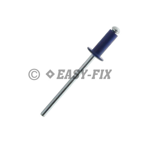 Nituri POP standard Al/Oţel -Ø 4,0x10 mm RAL 5010-Albastru (1.000 buc)