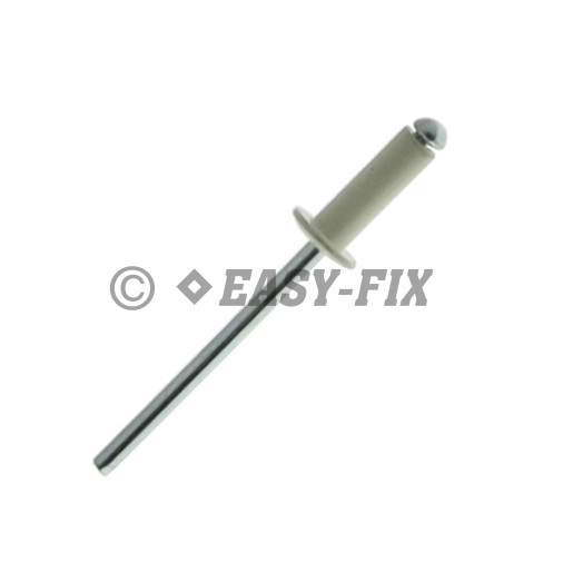 Nituri POP standard Al/Oţel - Ø 4,0x12,0 mm RAL 9010 -SRC (1.000 buc)