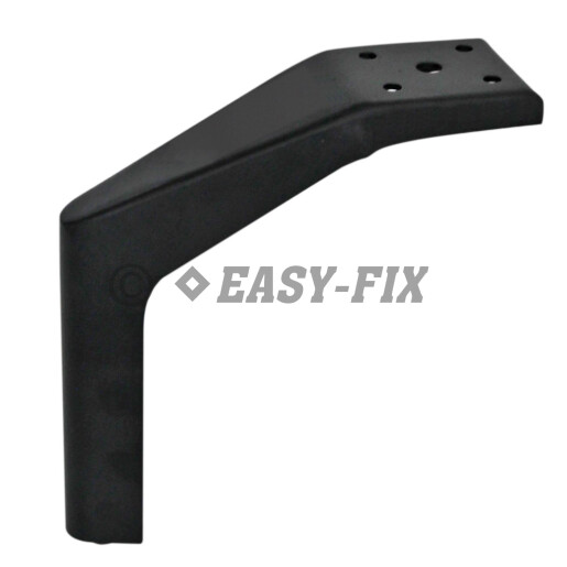 Picior metalic pentru mobila  445.32 - 150mm - Negru