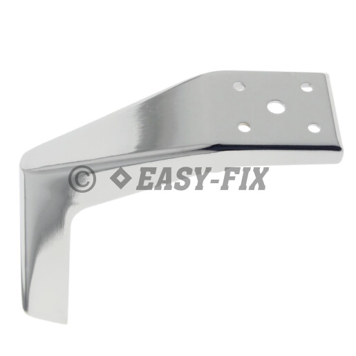 Picior metalic pentru mobila  445.33 - 180mm - Cromat