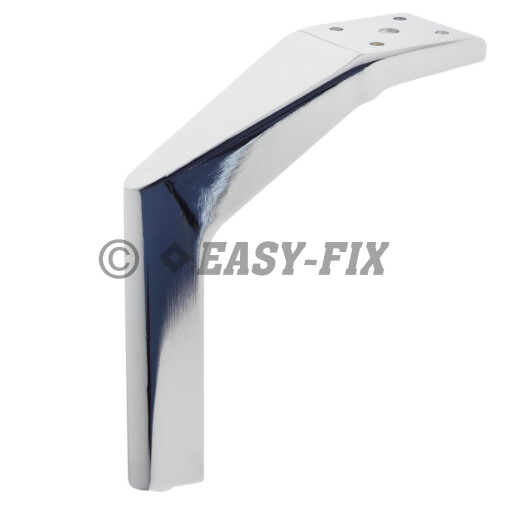 Picior metalic pentru mobila  445.33 - 180mm - Cromat