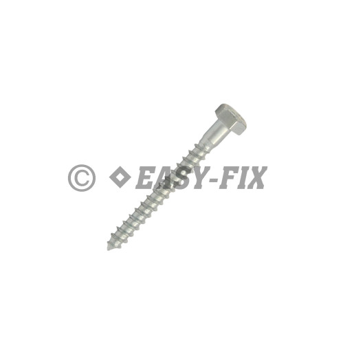 Şurub pt lemn cap hexagonal DIN 571 -  5,0x 45 ZA (200 buc)