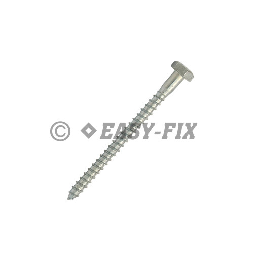 Şurub pt lemn cap hexagonal DIN 571 -  7,0x 90 ZA (100 buc)