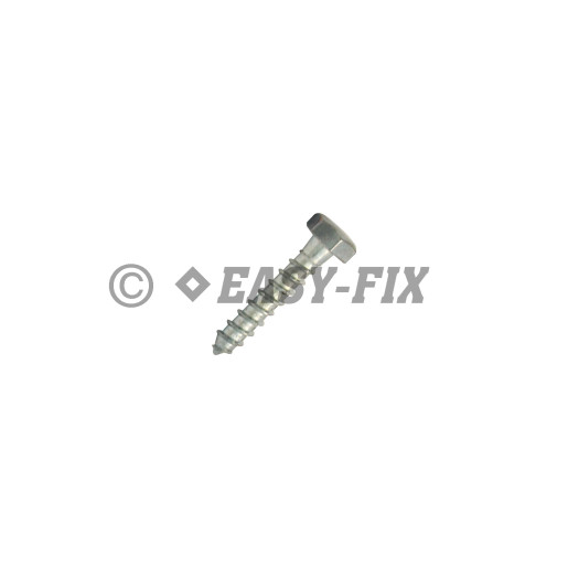 Şurub pt lemn cap hexagonal DIN 571 -  8,0x 40 ZA (100 buc)