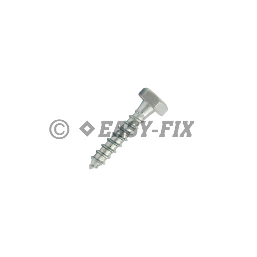 Şurub pt lemn cap hexagonal DIN 571 - 10,0x 50 ZA (100 buc)