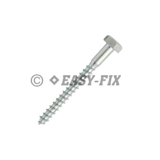 Şurub pt lemn cap hexagonal DIN 571 - 10,0x100 ZA (50 buc)