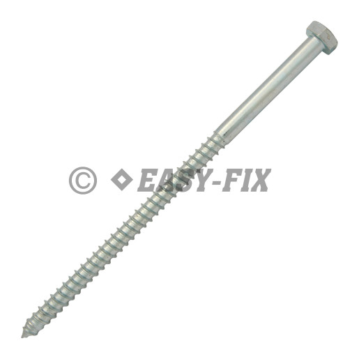 Şurub pt lemn cap hexagonal DIN 571 - 12,0x240 ZA (25 buc)