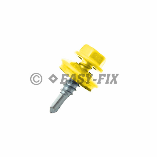 Şurub vopsit DIN 7504K + EPDM Ø19 - 6,3x 25 - RAL 1023 (100 buc)