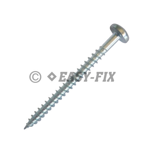 Şurub pt PAL şi lemn cap bombat 6,0x 80 ZA PZ3 (250 buc)