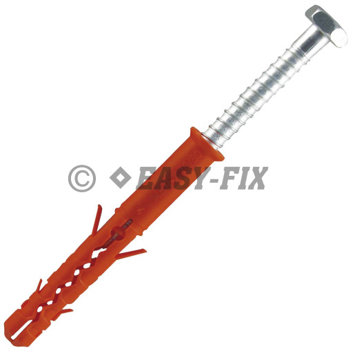 Diblu Mungo cu şurub hex. pt montaj în beton - Ø 10 x 80 mm