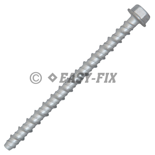 Şurub autofiletant pt Beton STAR - Ø 12x200mm - Dacromet