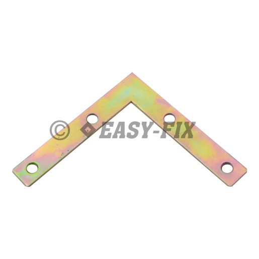 Colţar oţel tip V  75x 75x 12x1,20 mm ZG (4 buc)