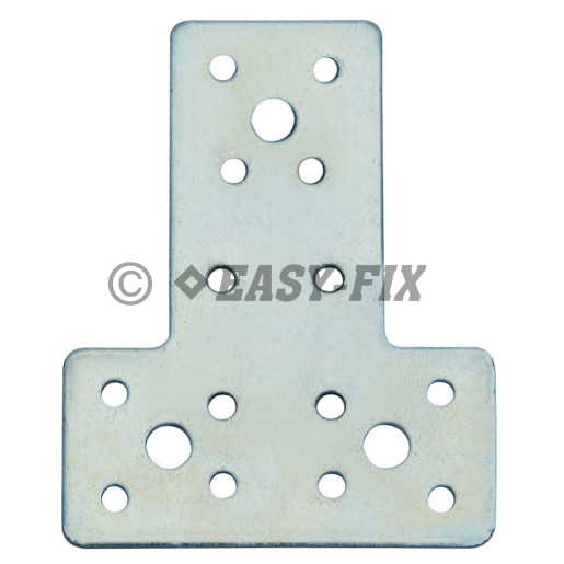 Colţar perforat T - 105x 80x38x 2,0mm - ZA
