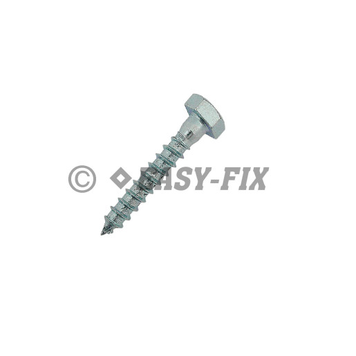 Şurub pt lemn cap hexagonal DIN 571 -  6,0x 35 ZA (25 buc)