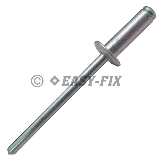 Nituri POP standard AL/Oţel - Ø 4,8x24 mm -SARIV (500 buc)