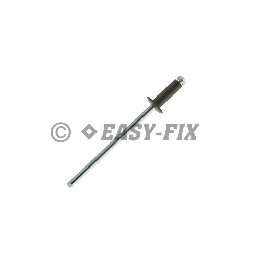 Nituri POP standard AL/Oţel - Ø 3,0x 8 mm RAL8017-Maro (1.000 buc)