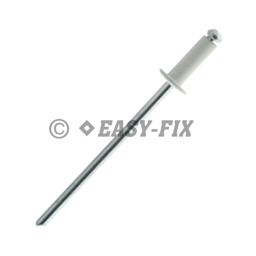 Nituri POP standard AL/Oţel - Ø 3,0x 8 mm RAL9010 (1.000 buc)