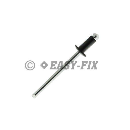 Nituri POP standard AL/Oţel - Ø 4,0x14 mm RAL9005 (500 buc)