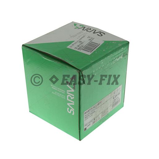 Nituri POP standard AL/Oţel - Ø 4,0x14 mm RAL9010 (1.000 buc)