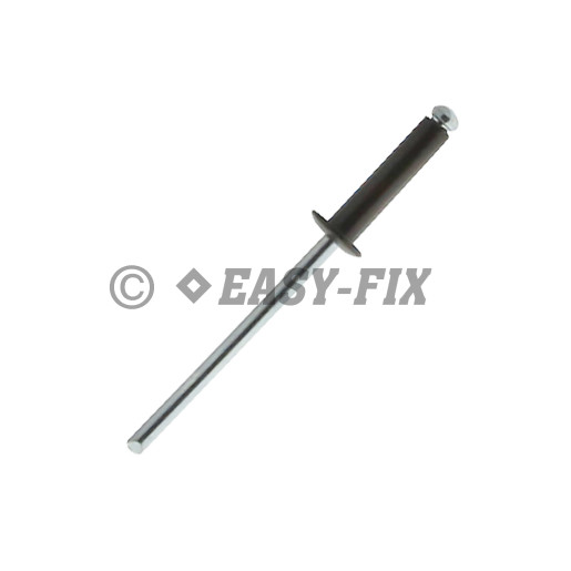 Nituri POP standard AL/Oţel - Ø 4,0x16 mm RAL8017-Maro (500 buc)