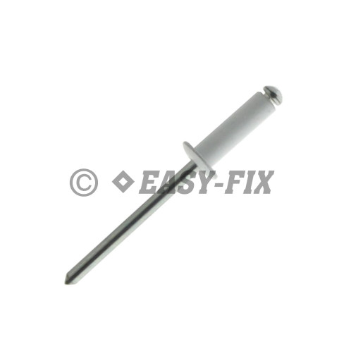 Nituri POP standard AL/Oţel - Ø 4,8x16 mm RAL9010 (500 buc)