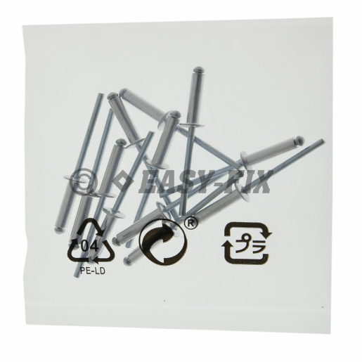 Nituri POP standard AL/Oţel - Ø 4,0x16,0 mm -SRC