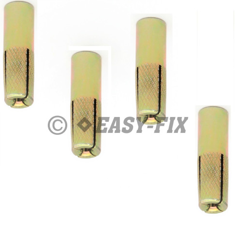 Piuliţă expandabilă din oţel Ø 8mm - M 6 x 25mm ZG