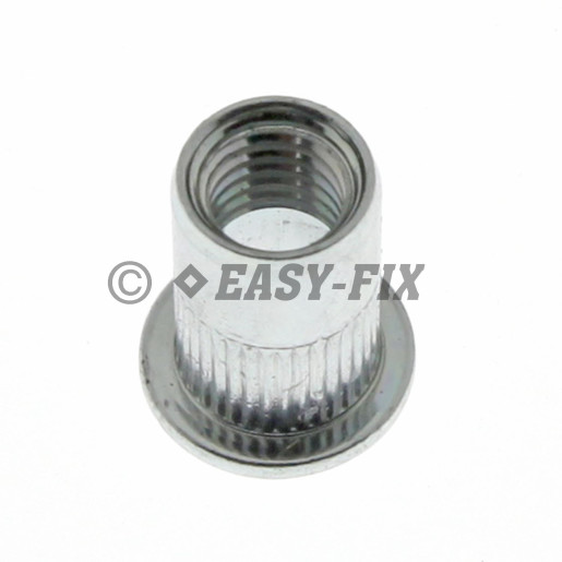 Piuliţă NIT cu guler din oţel SRC - M 8x 18,0 - ZA (100 buc)