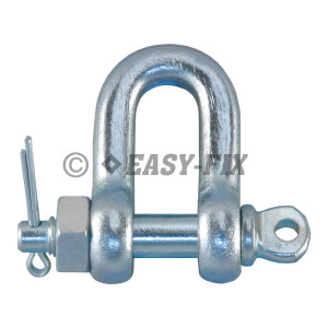 Bridă /Cheie de tachelaj DIN 82101 Ø20 -27x61mm ZA