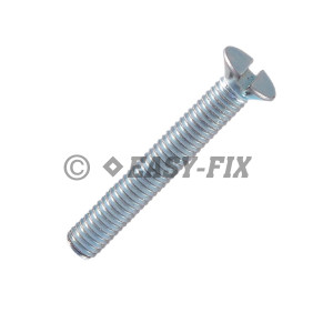 Şurub cap înecat DIN 963-4.8 - M 4x35 ZA  (-) (250 buc)