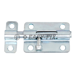 Zăvor aplicat cu piedică  55x40, L=75mm - ZA